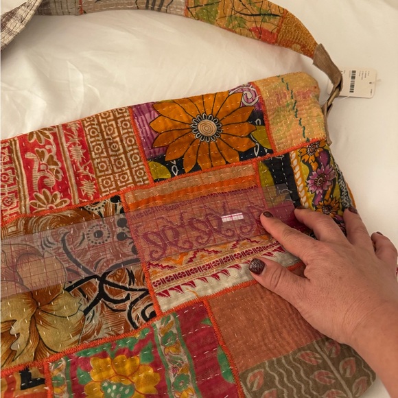 Free People Vibrant Patchwork Crossbody Bag - Picture 7 of 7